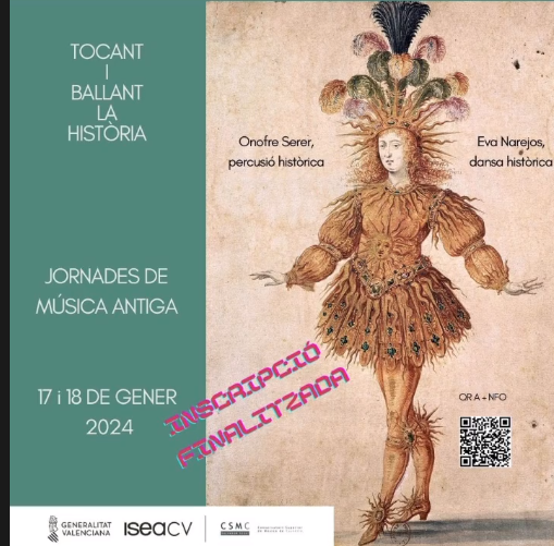 Tocant y ballant la història - Jornades de Musica Antigua | 17 y 18 de Enero 2024